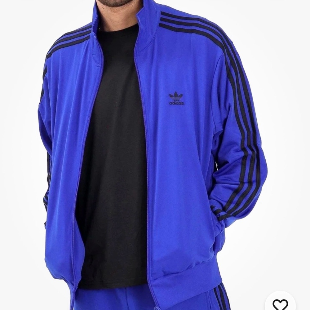 Adidas Originals [M-XL] Men’s Firebird Track Jacket - Lucid Blue/Black  JY1346